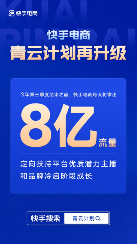 快手電商“青云計(jì)劃”再升級(jí)，每天8億流量助力商家冷啟260.png